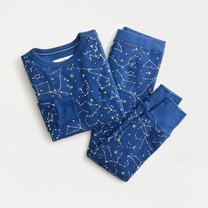 J. Crew / Crewcuts glow in the dark star pajamas size 10